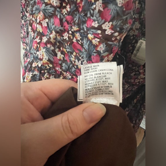 NWT Floral Chiffon Dress from Simons - Size Small/Medium - Picture 8 of 13